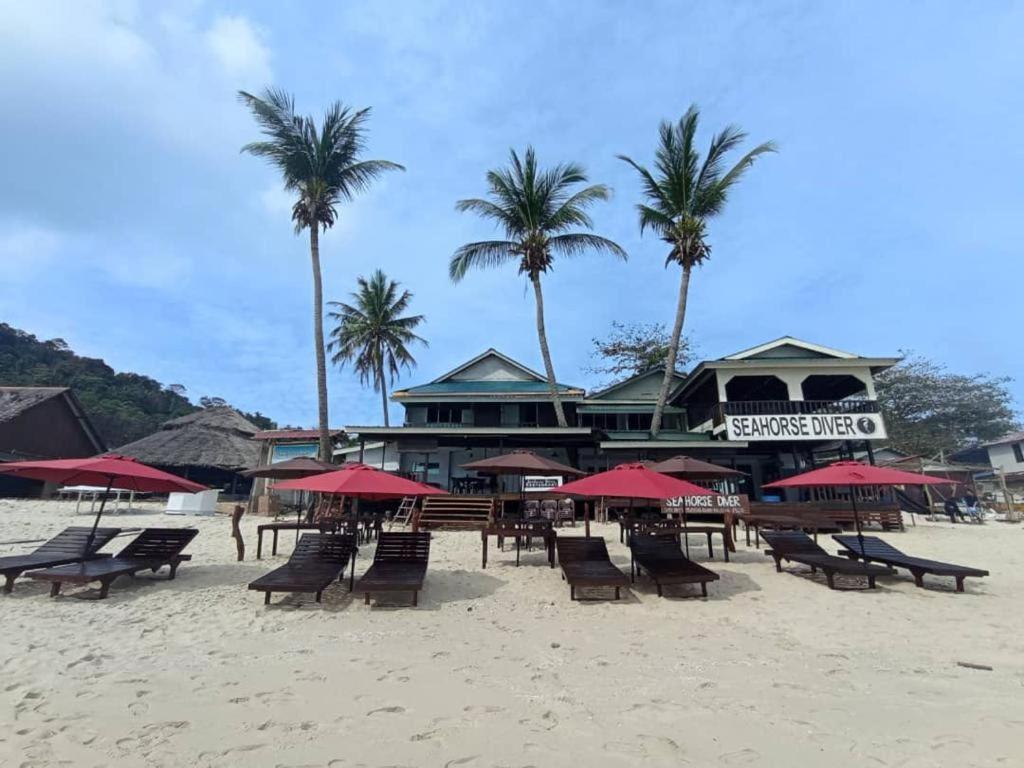 Seahorse Diver Guesthouse Kampong Pasir Panjang  Bagian luar foto